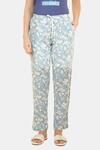 Amante Full Length Pyjama Bottom - Pearl Floral Print — thumbnail 1